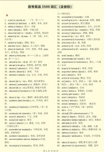 英语3500电子版免费-免费3500词电子版，学英语超划算！