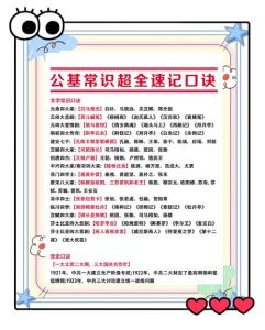 公基必背100个知识-题海战术与高效学习法