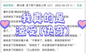 我真的是渣受[快穿]-渣受快穿为何火爆？