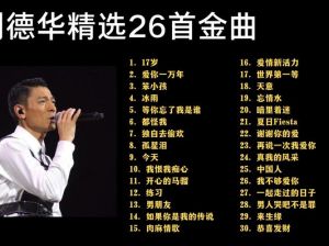 怀旧金曲500首刘德华-老刘的歌太带劲了，经典永流传！