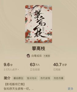 《高攀》小说推荐，木甜芒灯戏文等，笔趣阁免费看！