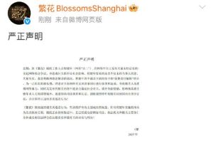 《繁花》剧组声明，严斥前工作人员程骏年造谣抹黑，呼吁回国合法维权