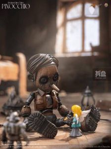 GIYORZILLA Toys匹诺曹16可动人偶，破碎童话系列，含磁吸面具及配件