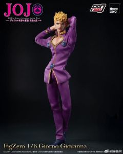 THREEZERO 推出《JOJO的奇妙冒险 黄金之风》FigZero 16 乔鲁诺人偶