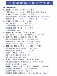 数学资料_系统整理知识，提升成绩