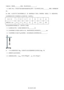 八下物理期中测试卷_物理试卷题型各异，备考重理解轻刷题