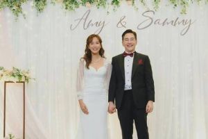 吴幸美与圈外人Sammy低调结婚，恭喜接吻鱼新婚快乐！